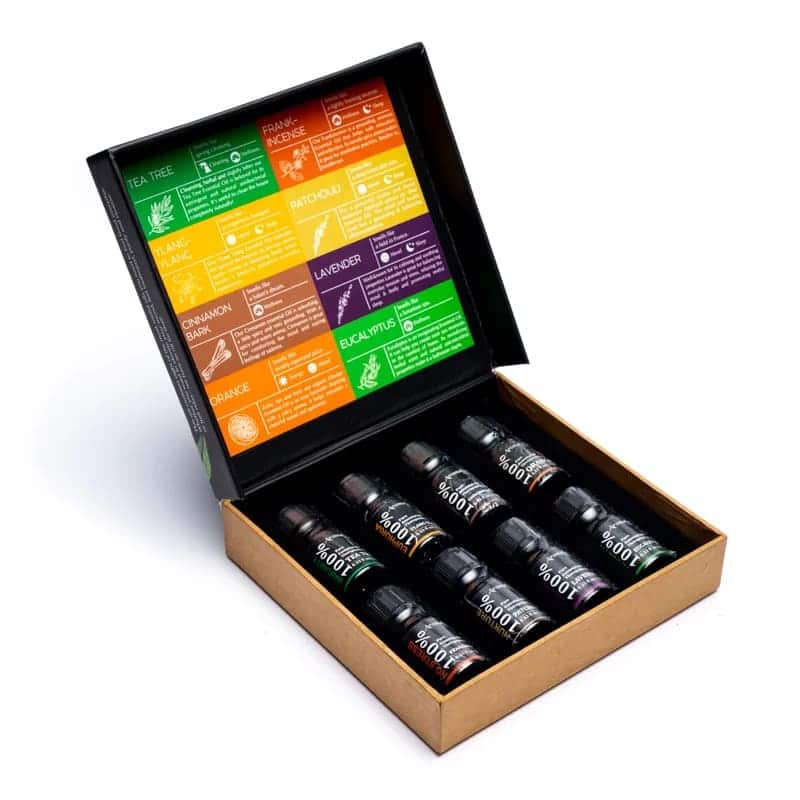Aromafume Essentiële Olie ‘Feel good’ – set van 8 x 10 ml