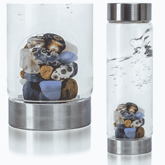 VitaJuwel ViA Edelsteen Waterfles  – Five Elements – 500 ml