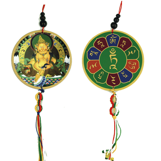 Auto- of Raamhanger Zhambala & Dorje