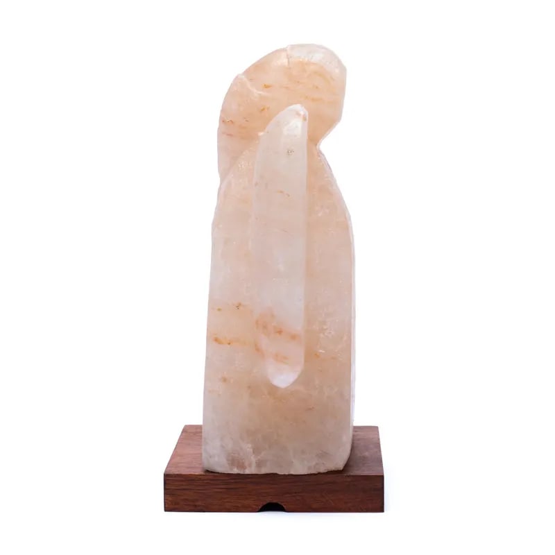 Zoutlamp Engel (2 kg) ca. 22 x 14 cm