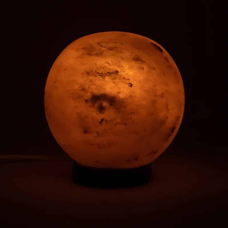 Zoutlamp Bol (4kg) ca. 15 cm