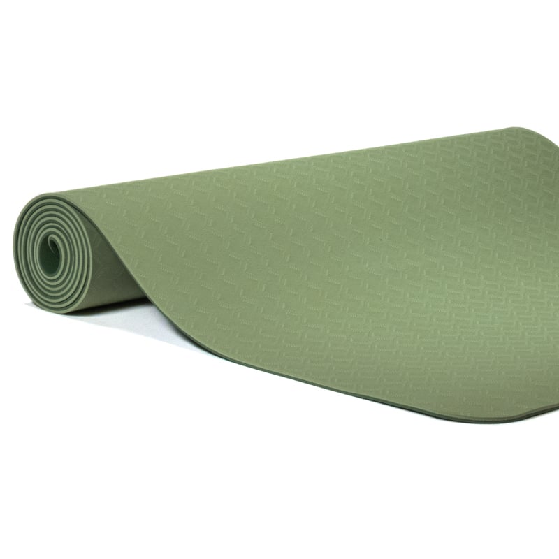 Yogi & Yogini Premium TPE Yogamat Groen – 183 x 61 x 0.5 cm (950 gram)