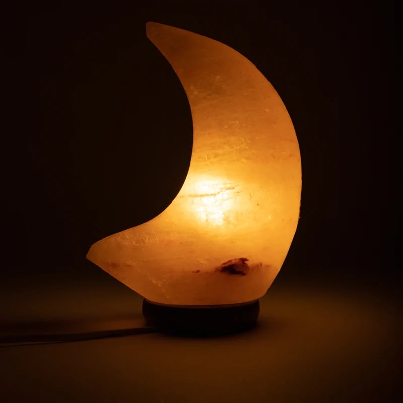 Himalaya Zoutlamp Maan – 18 cm (1,8 kg)