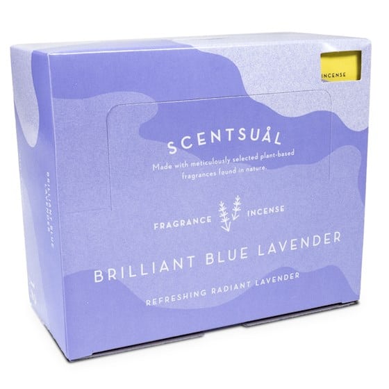 Scentsual Brilliant Blauw Lavendel Wierook
