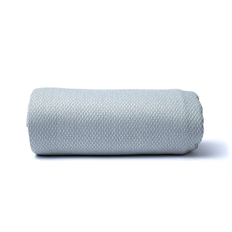Yoga Handdoek PVC Antislip Lichtgrijs