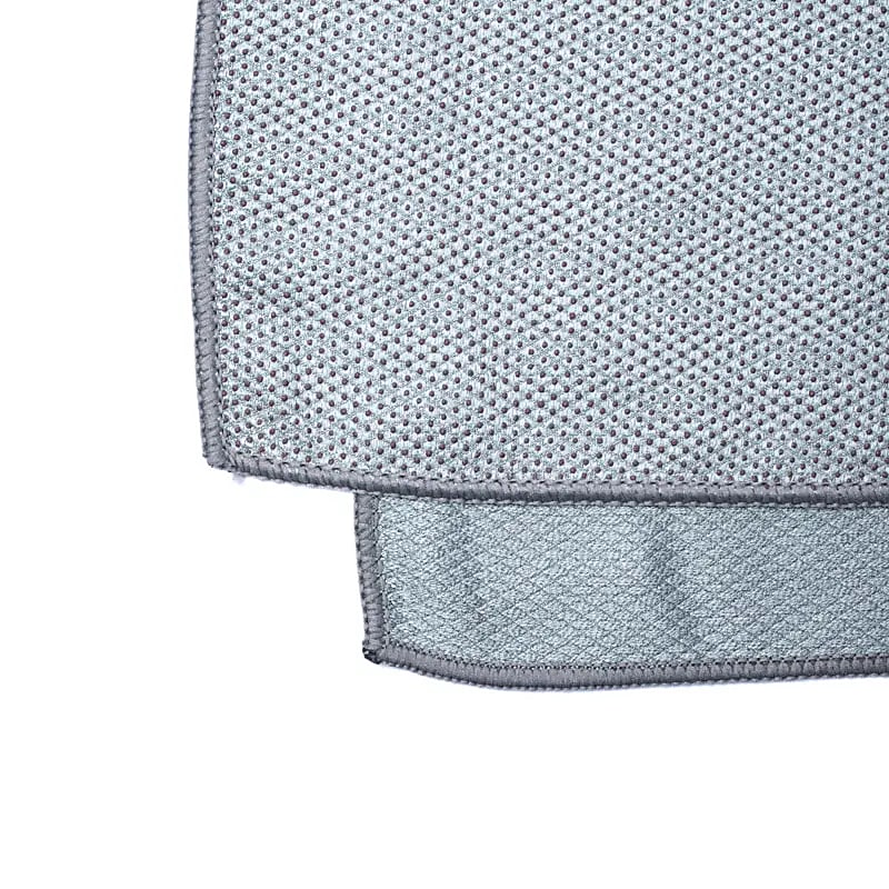 Yoga Handdoek PVC Antislip Lichtgrijs