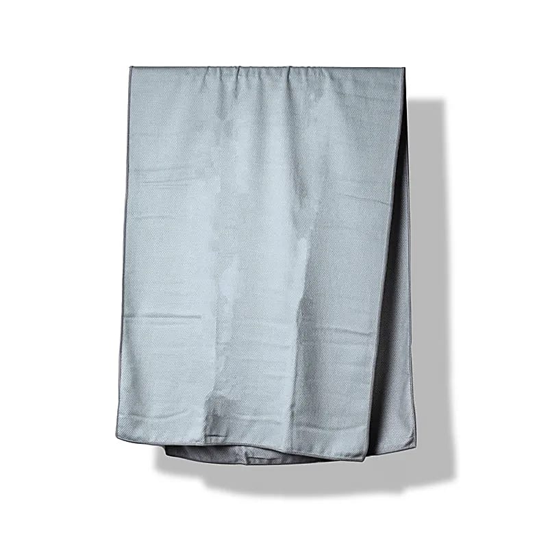 Yoga Handdoek PVC Antislip Lichtgrijs