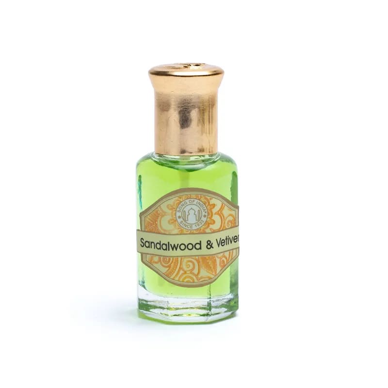 Sandelhout Vetiver Ayurveda Geurolie – 10ml