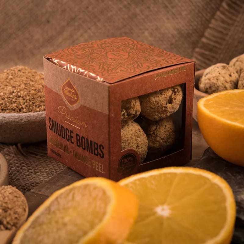 Sagrada Madre Premium Smudge Bombs Olibanum & Sinaasappel