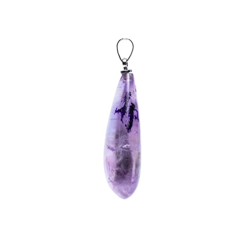 Edelsteen Hanger Amethist Druppel (2 – 3 cm)
