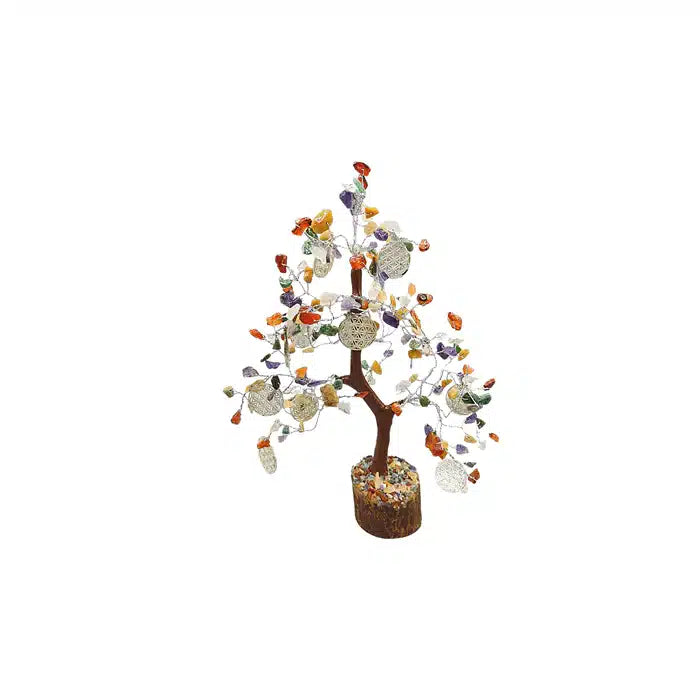 Edelsteenboom Reiki Multistone – De Kracht Van Het Leven – 18 cm