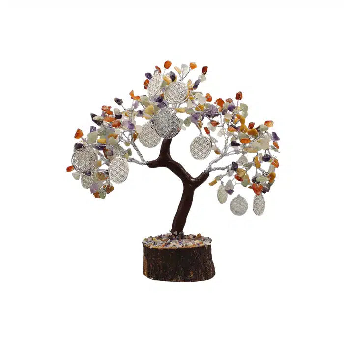 Edelsteenboom Reiki Multistone – De Kracht Van Het Leven – 22 cm