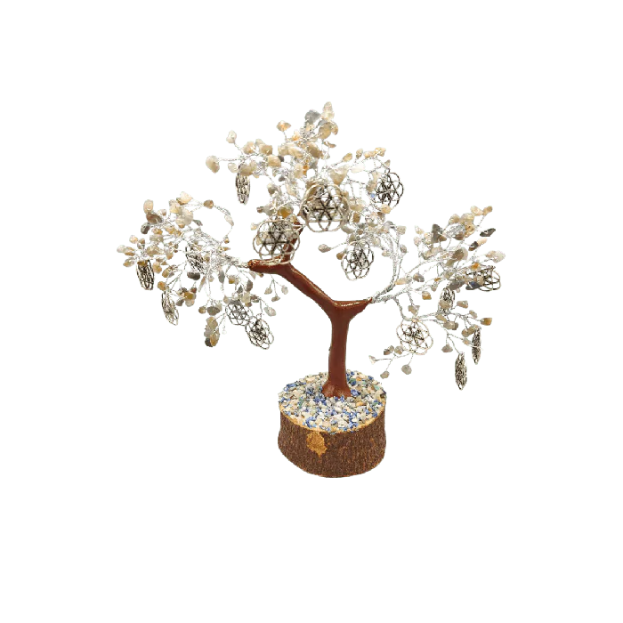 Edelsteenboom Labradoriet – De Kracht Van Balans En Bescherming – 18 cm