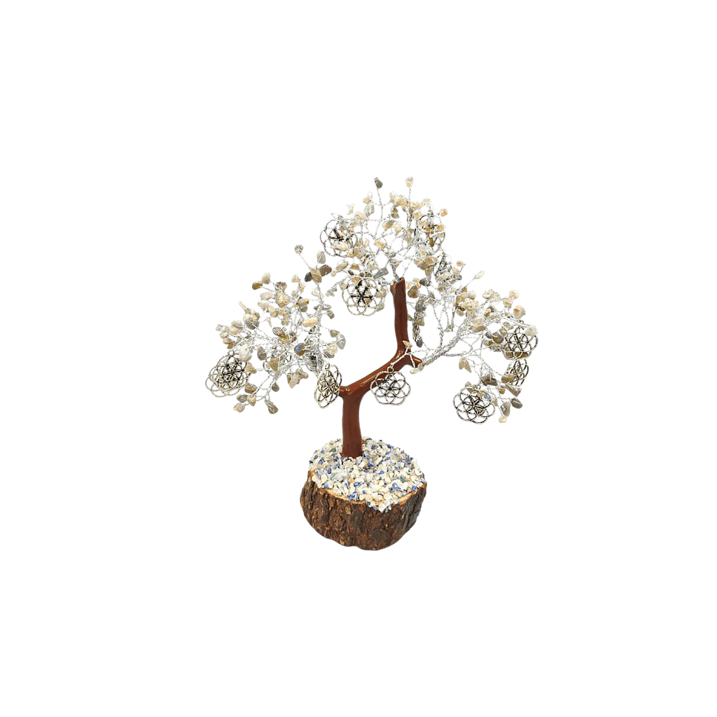 Edelsteenboom Labradoriet – De Kracht Van Balans En Bescherming – 22 cm