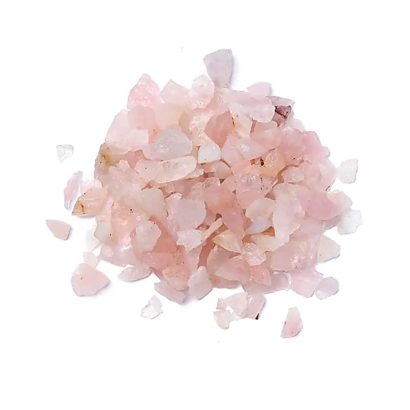 Ruwe Rozenkwarts Chips (0,5 – 1,5 cm) – 700g
