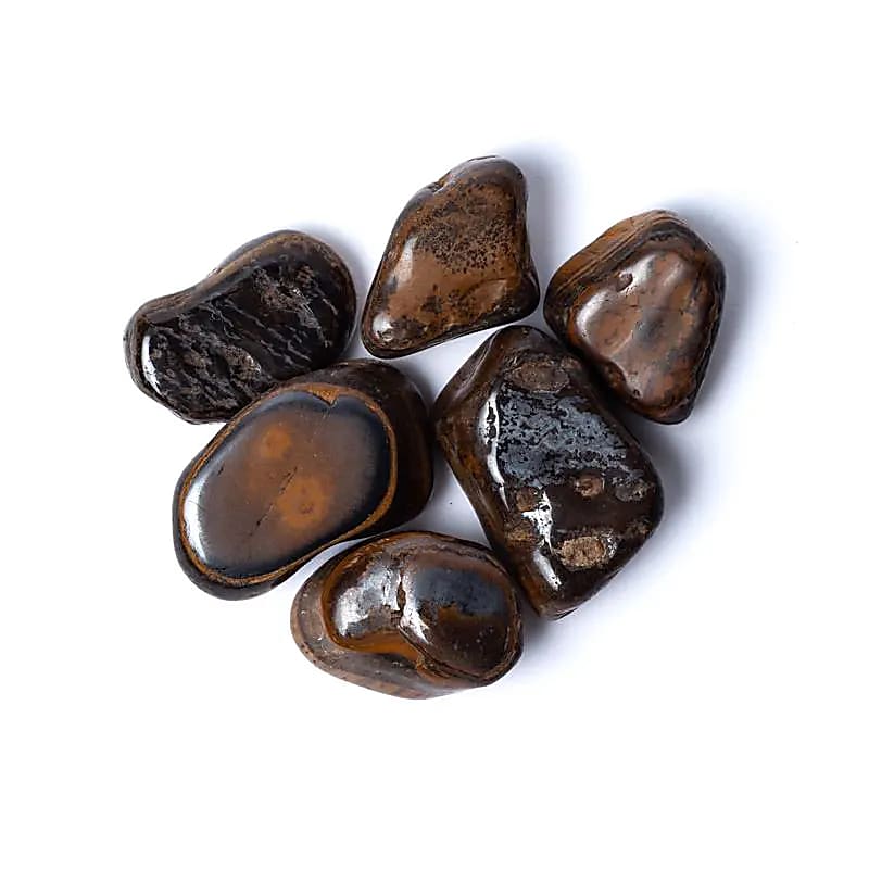 Trommelstenen Tijgeroog A Kwaliteit – 500 gram (4 – 6 cm)