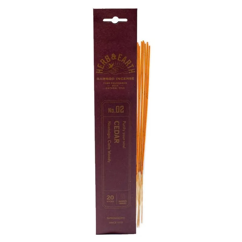 Nippon Kodo wierook Cederhout Herb & Earth
