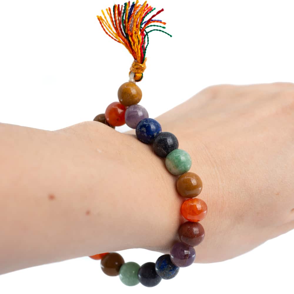 Edelsteen Armband Chakra ‘Power Beads’ – 8 mm