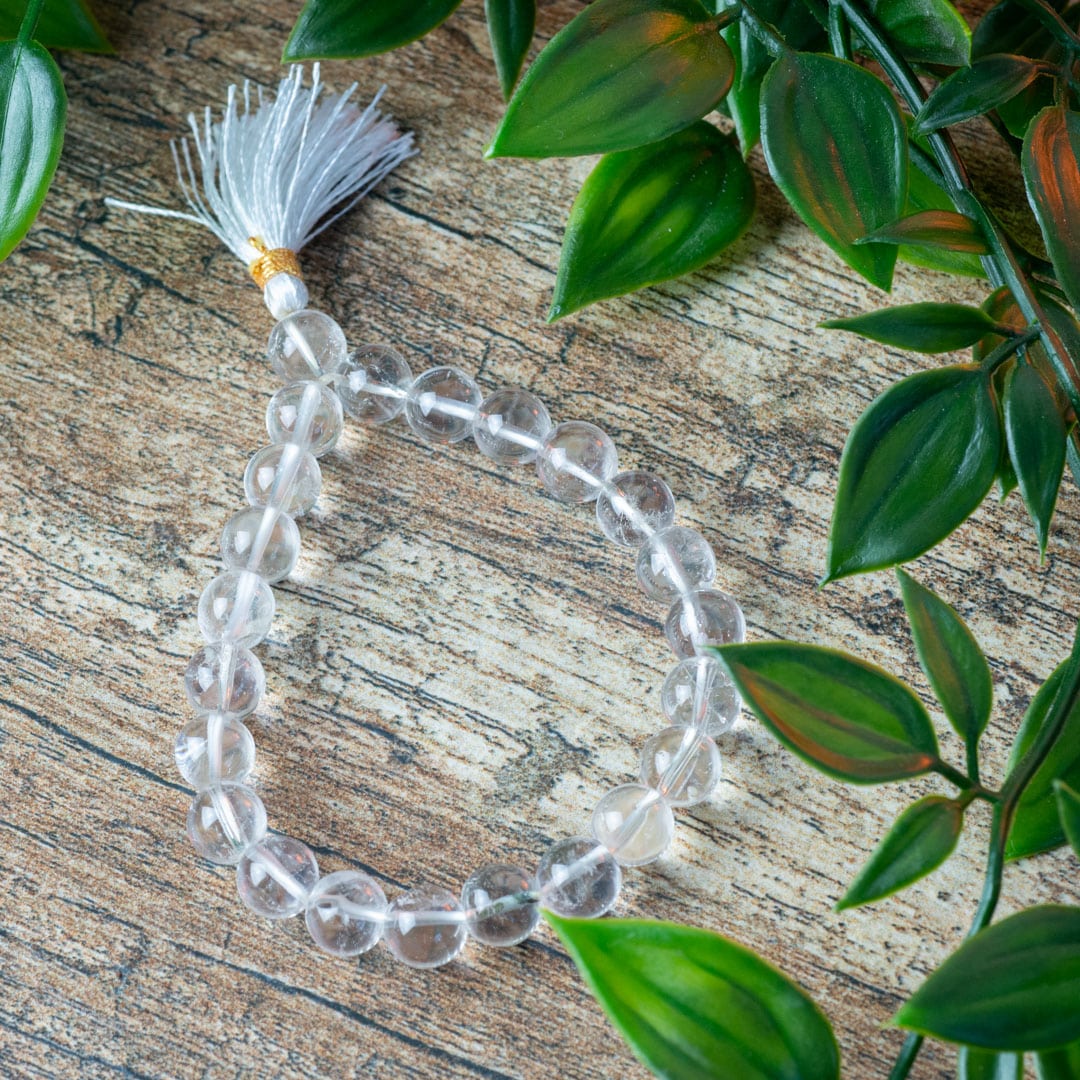 Edelsteen Armband Bergkristal – 8 mm