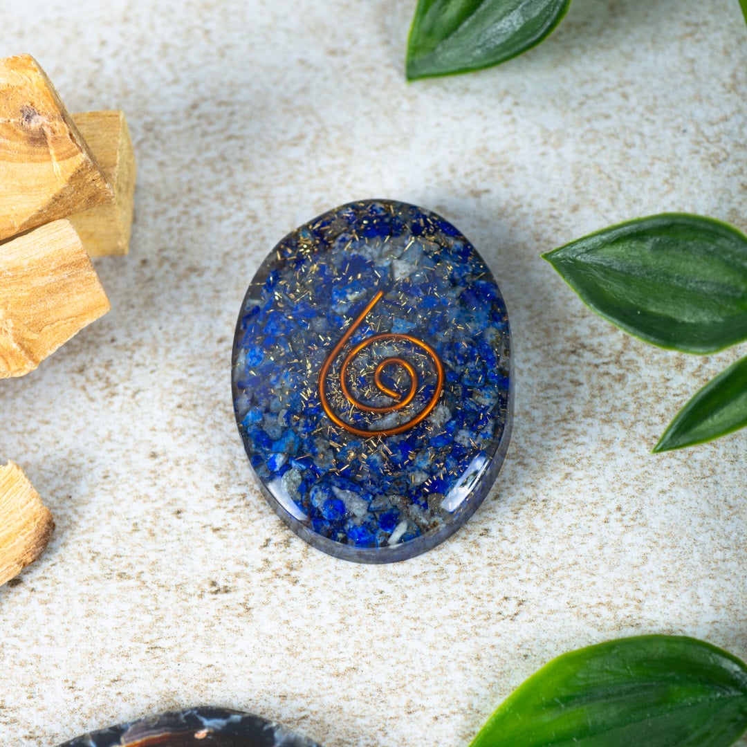 Orgoniet Zaksteen Edelsteen Lapis Lazuli (40 mm)