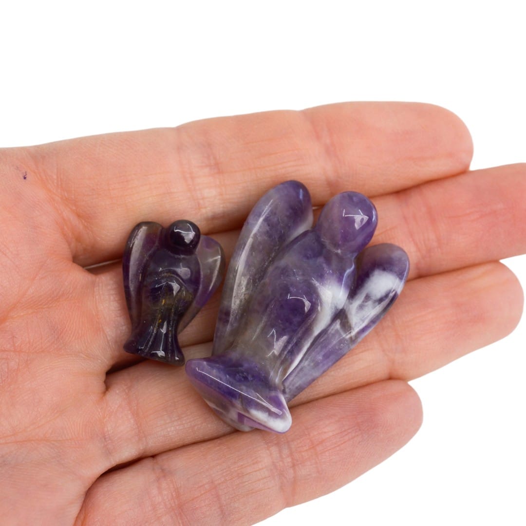 Amethist Engel Set (Klein en Groot) – Bundel
