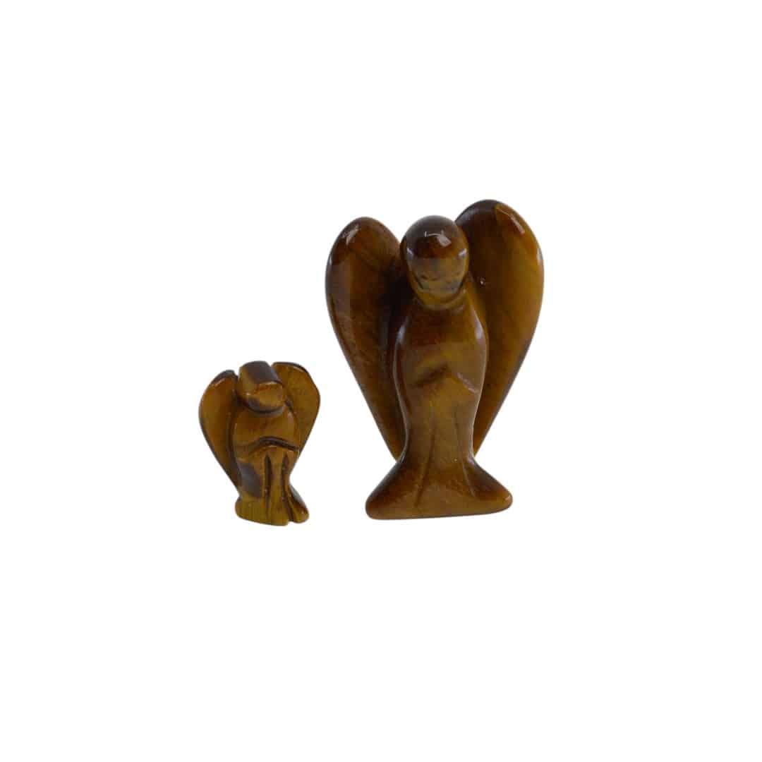 Tijgeroog Engel Set (Klein en Groot) – Bundel