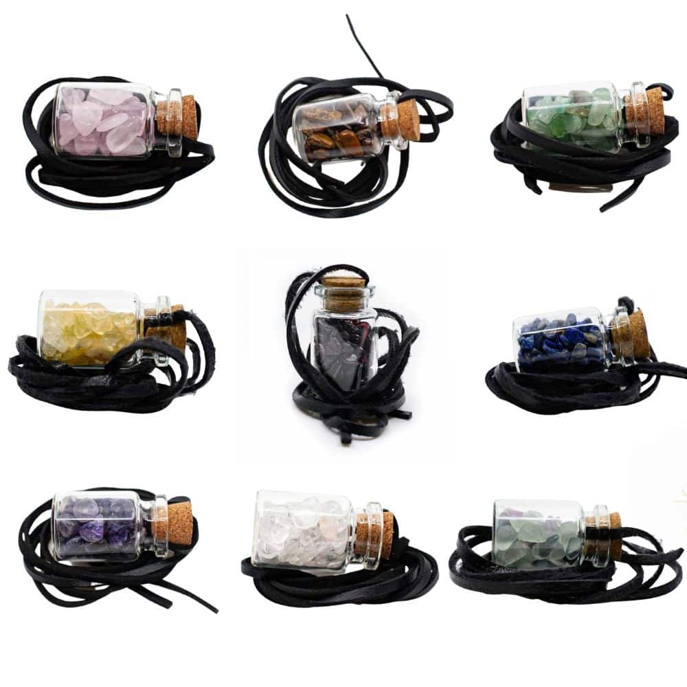 Edelsteen Geschenkflesjes Set Luxe – Bundel