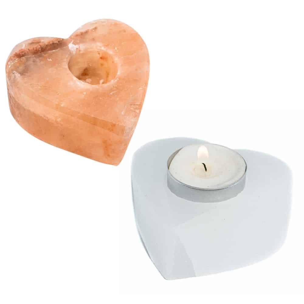 Hartvormige Waxinelichthouder Set – Bundel