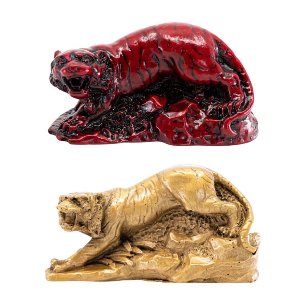 Feng Shui Chinese Dierenriem Tijger Beeldjes Set – Bundel