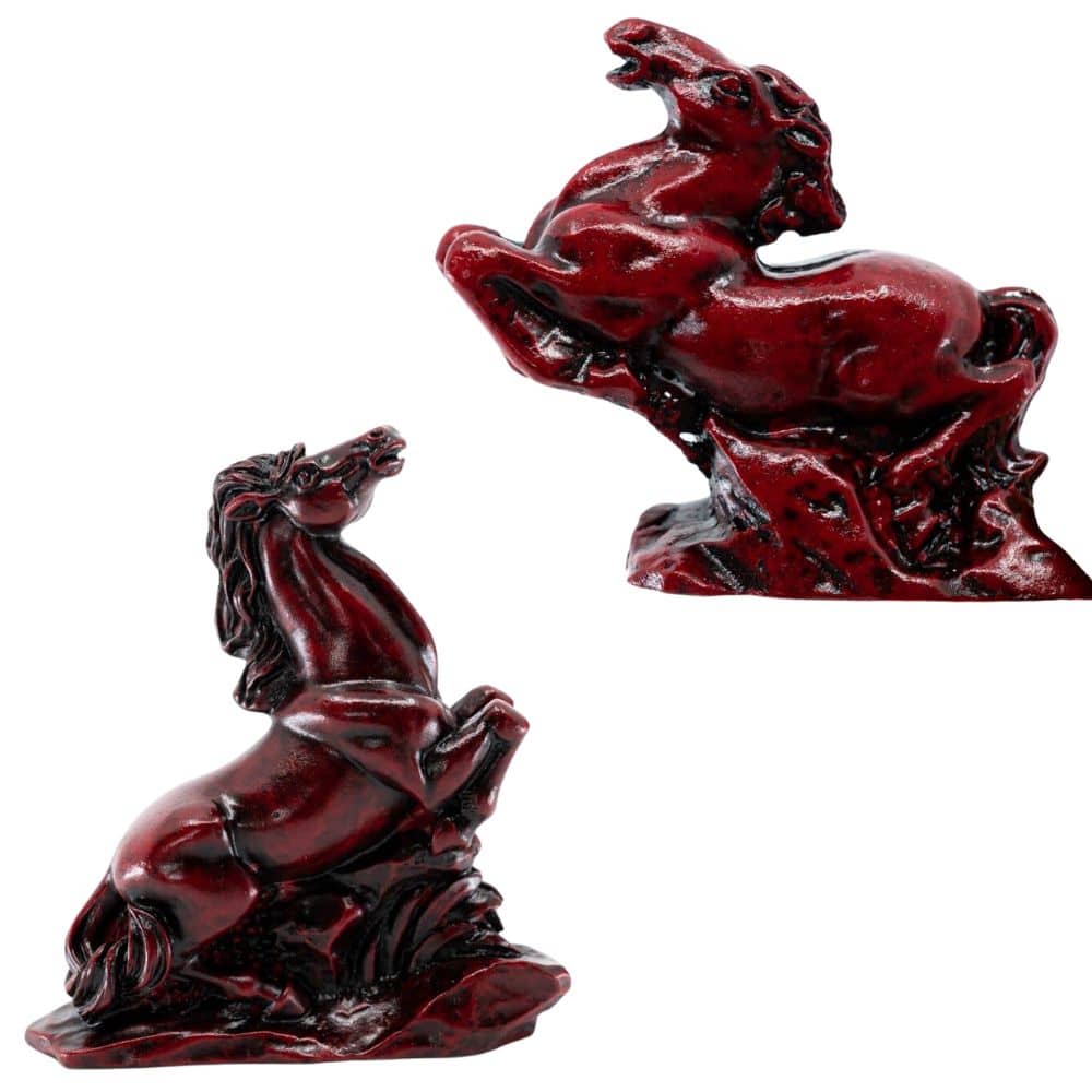 Feng Shui Chinese Dierenriem Paard Beeldjes Set – Bundel