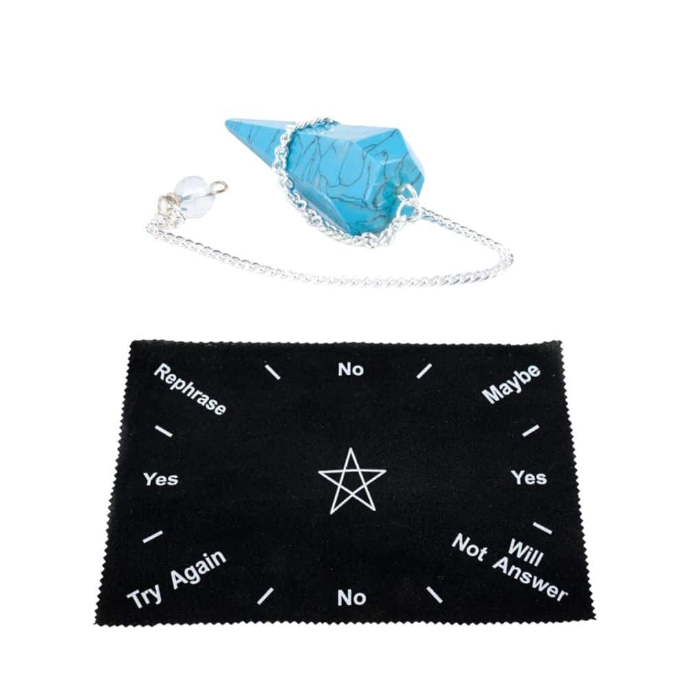 Basic Blauwe Howliet Pendel Set – Bundel