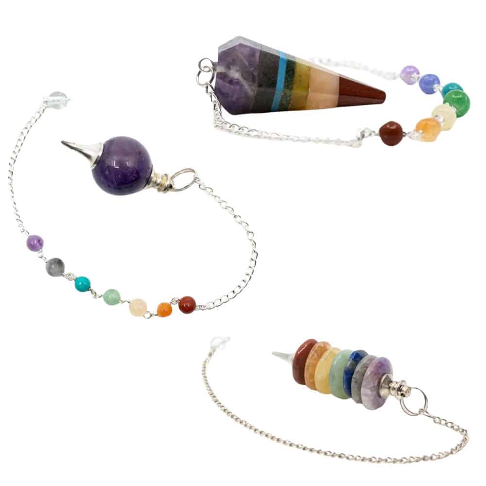 7 Chakra Pendel Set – Bundel