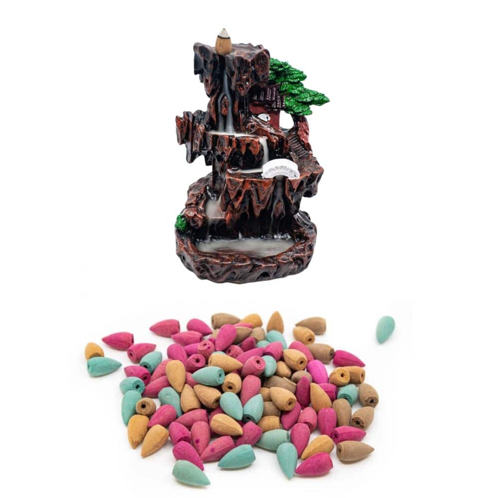 Backflow Brander Forest Relaxation met 200gram Basic Cones – Bundel
