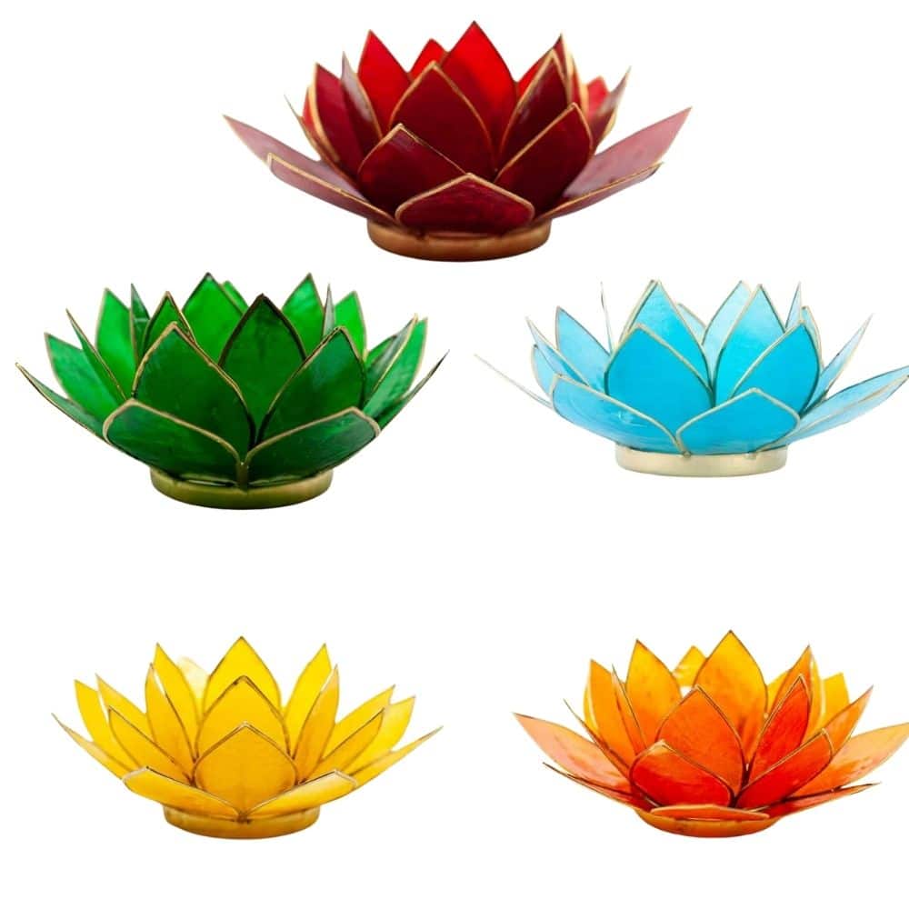 Lotus Sfeerlichten met Vrolijke Kleuren (Luxe) – Bundel