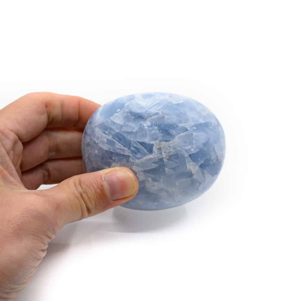 Jumbo Edelsteen Blauwe Calciet Extra Groot