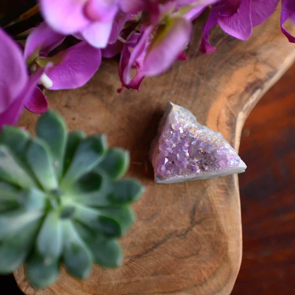 Ruwe Angel Aura Kwarts Edelsteen Cluster  30-50 mm