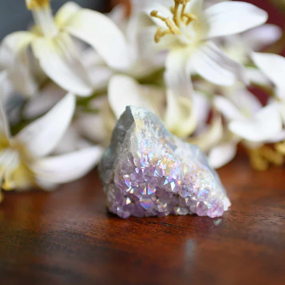 Ruwe Angel Aura Kwarts Edelsteen Cluster  30-50 mm