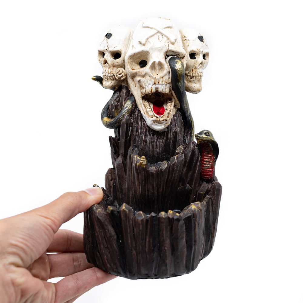 Backflow Wierook Houder Waterval Horror Polyresin (20 cm)