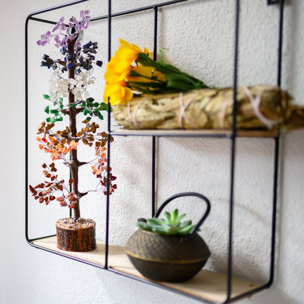 Edelsteenboom Chakra Edelstenen – 30 cm