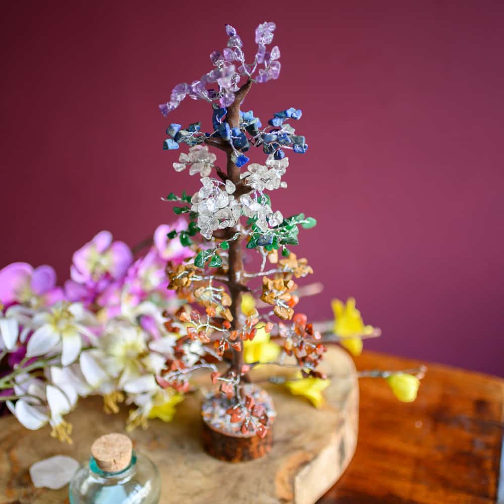 Edelsteenboom Chakra Edelstenen – 30 cm