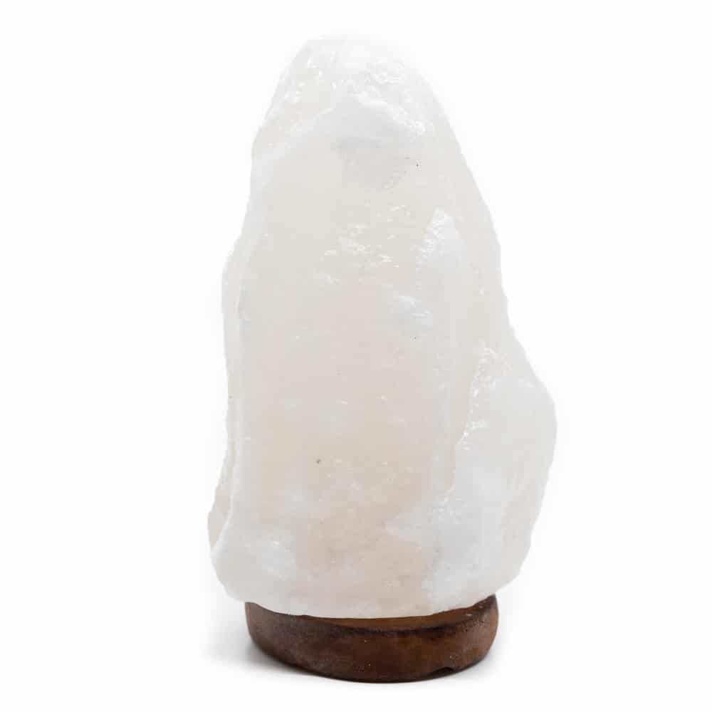 Himalaya Zoutlamp zonder Snoer – Wit (1-2 kg) ca. 15 x 11 x 9 cm