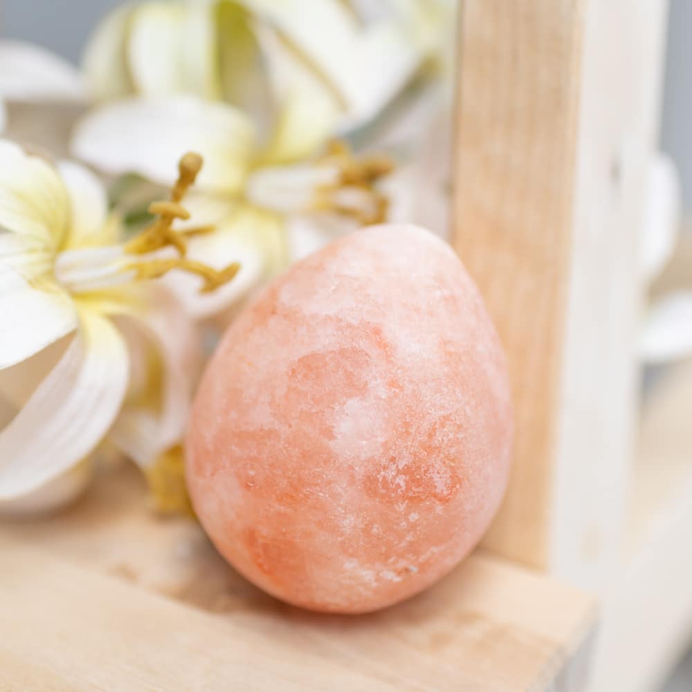 Zoutsteen Himalaya Badzout Ei – 60mm