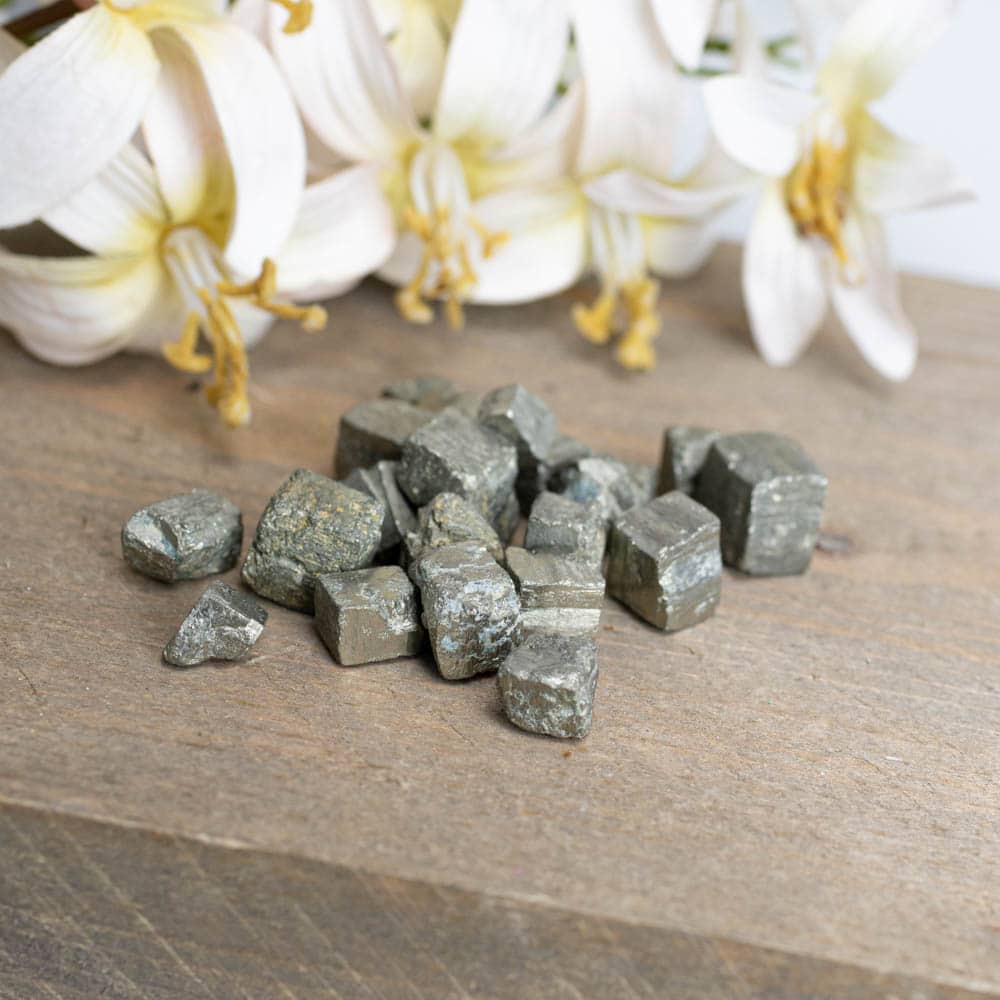 Ruwe Pyriet Edelsteen 1-2 cm  (100 gram)