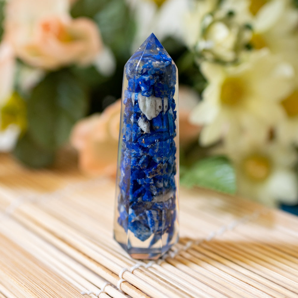 Orgonite Obelisk Lapis Lazuli (70 mm)