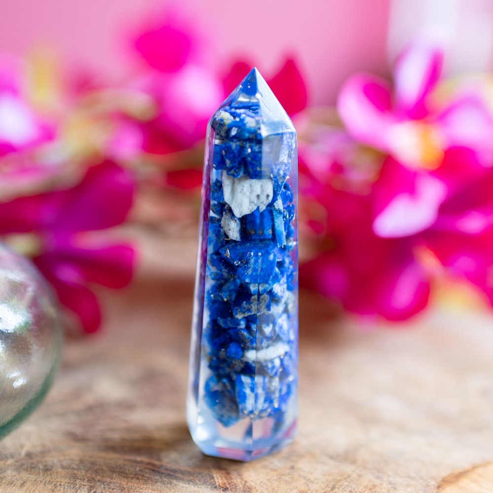 Orgonite Obelisk Lapis Lazuli (70 mm)