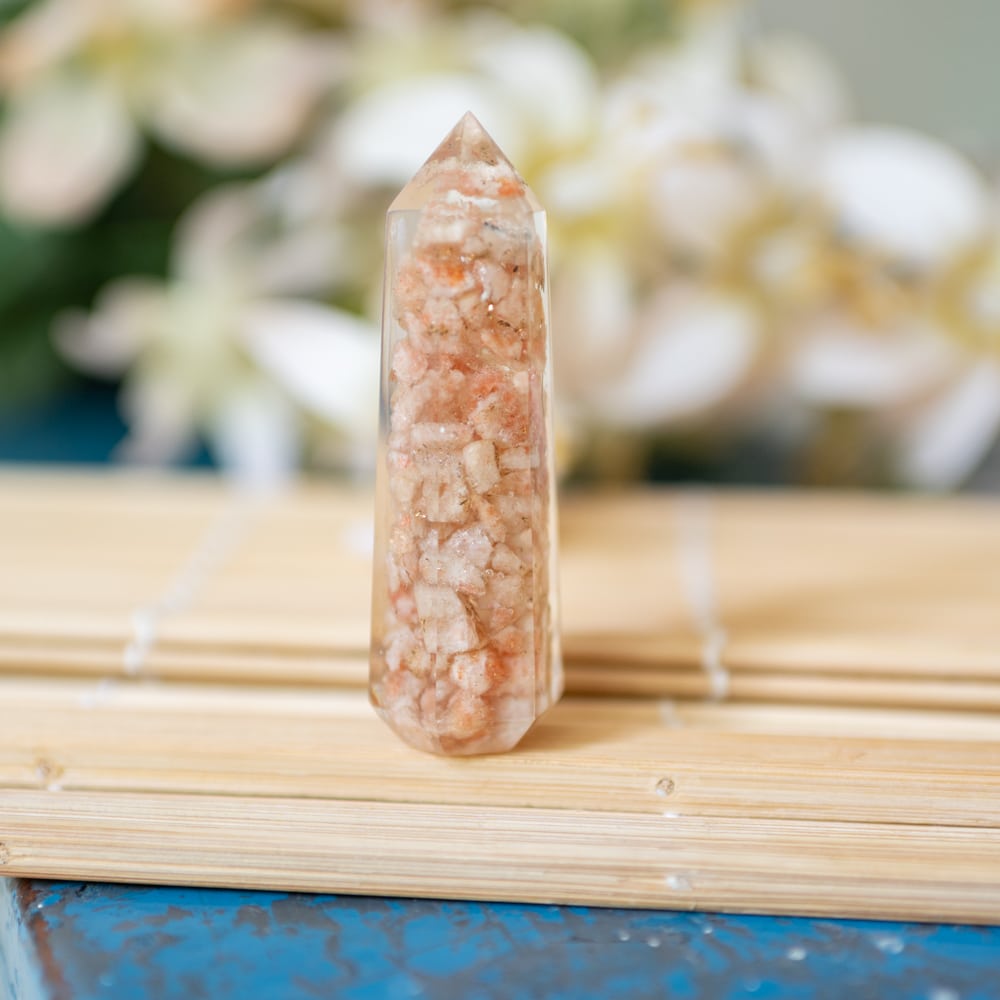 Orgonite Obelisk Zonnesteen (70 mm)