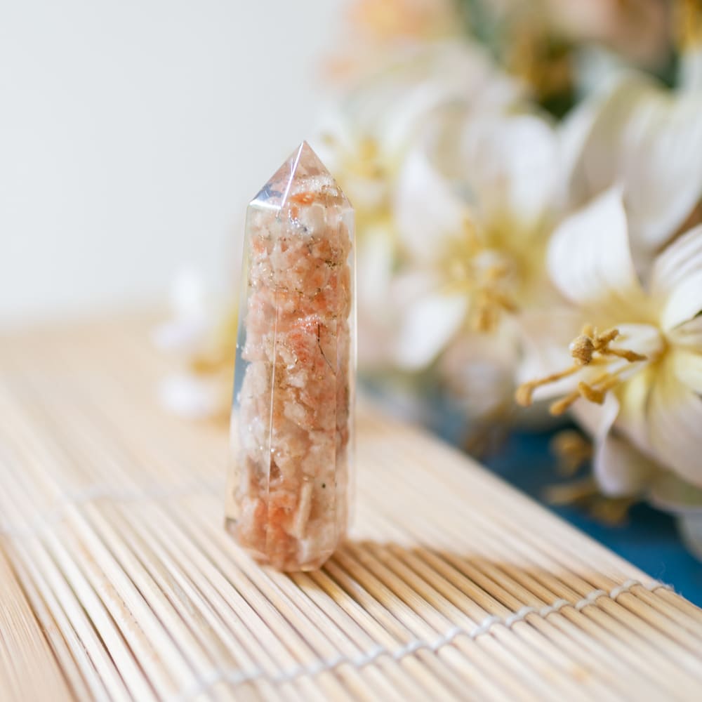 Orgonite Obelisk Zonnesteen (70 mm)