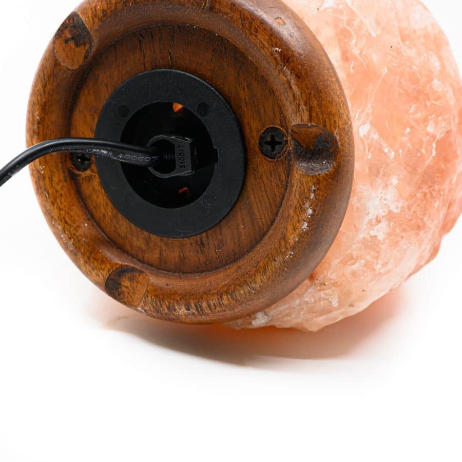 Set: Himalaya Zoutlamp (1-2 kg) + 2 x Waxinelichthouder (400-700 gram)
