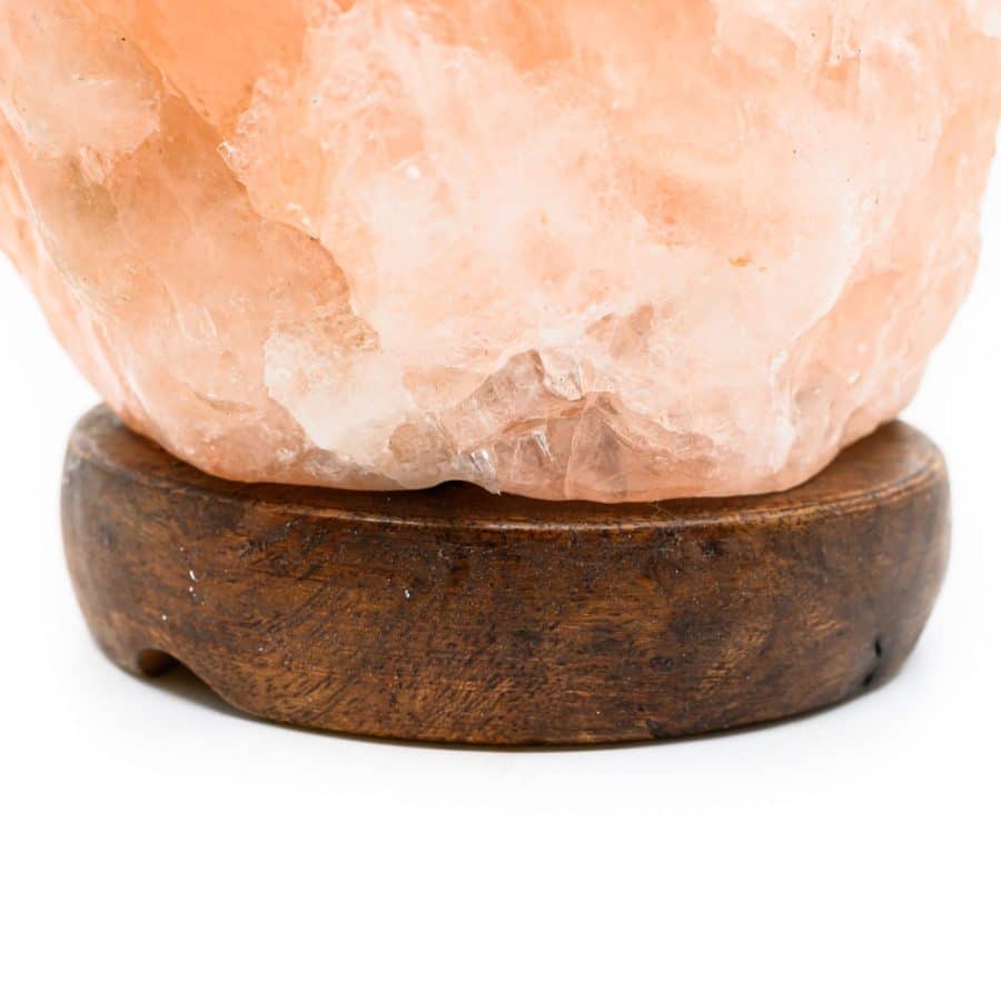 Set: Himalaya Zoutlamp (1-2 kg) + 2 x Waxinelichthouder (400-700 gram)