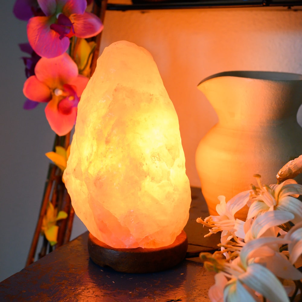 Himalaya Zoutlamp Roze (1-2 kg) ca. 15 x 11 x 9 cm